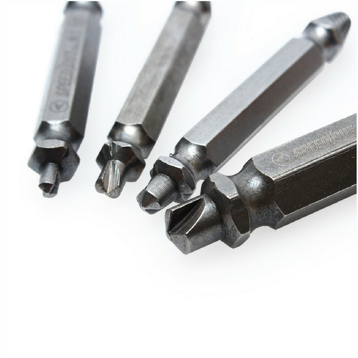 [Hcm]Set of 4 Speed Out Drill Bits
