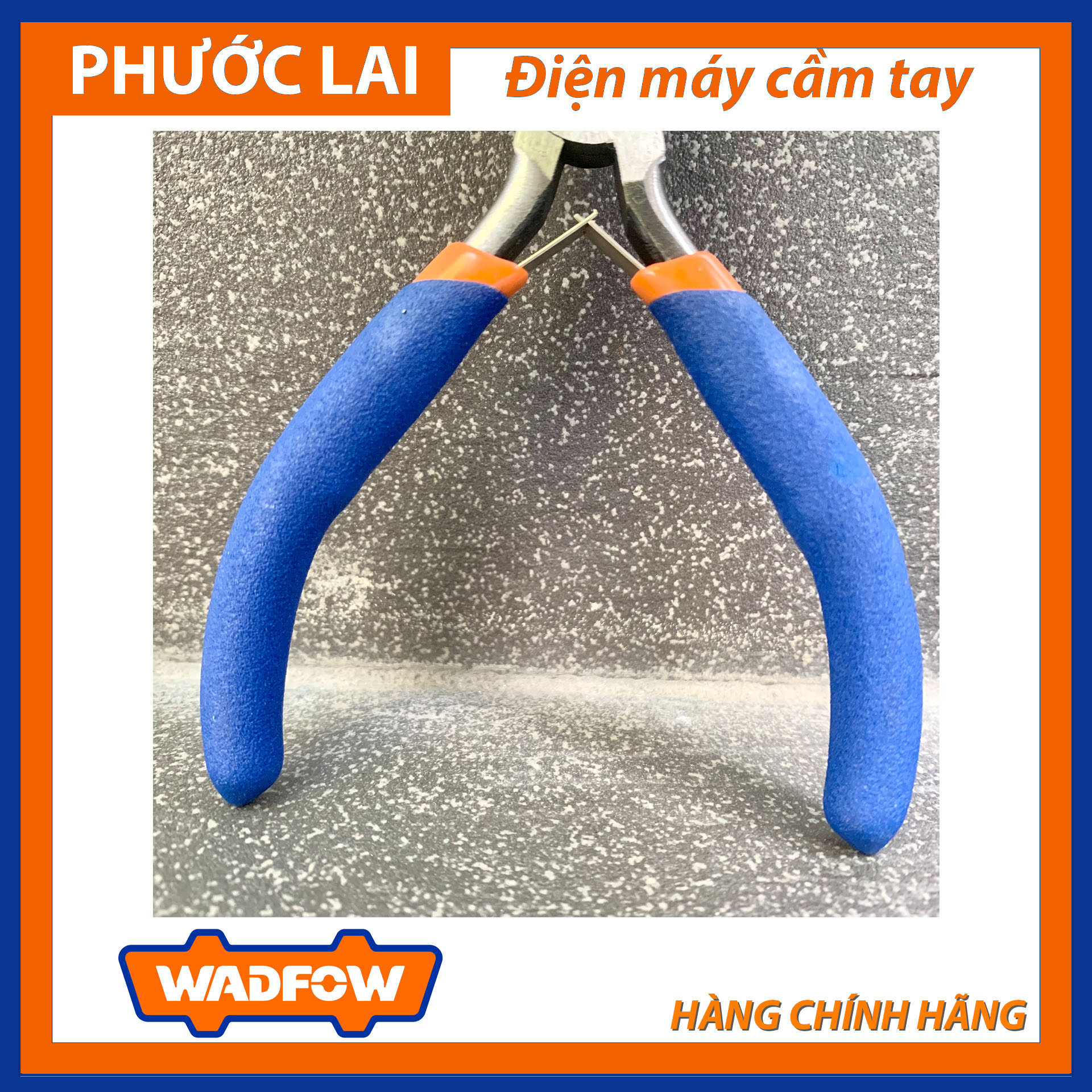 Kềm mũi dài mini 4.5" (Chính Hãng) WADFOW WPL0954 (Phước Lai PLC)