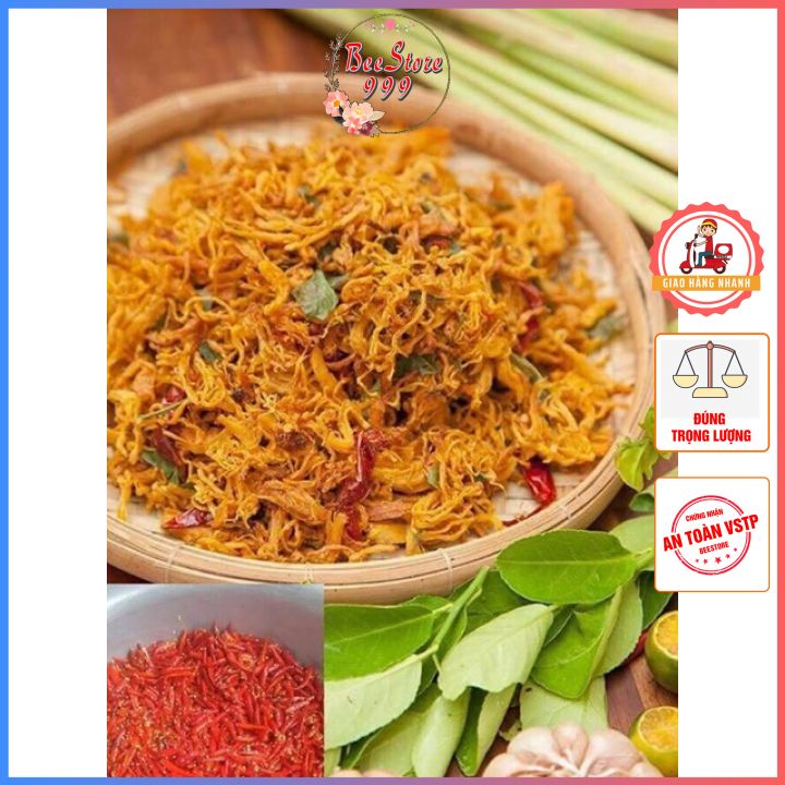 1kg Khô Gà Lá Chanh loại Ngon