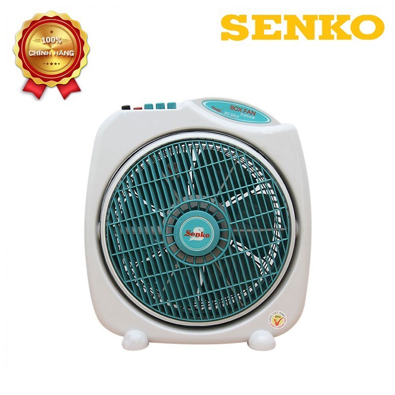 QUẠT HỘP SENKO BD1010 & BD1012 - ĐẢO GIÓ CHUYỂN HƯỚNG ĐIỆN - 3 TỐC ĐỘ QUẠT