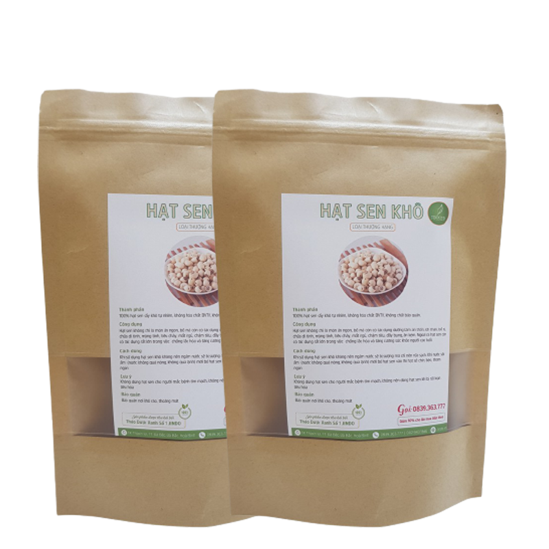 Hạt sen khô thượng hạng JINDO 1kg giúp ngủ ngon