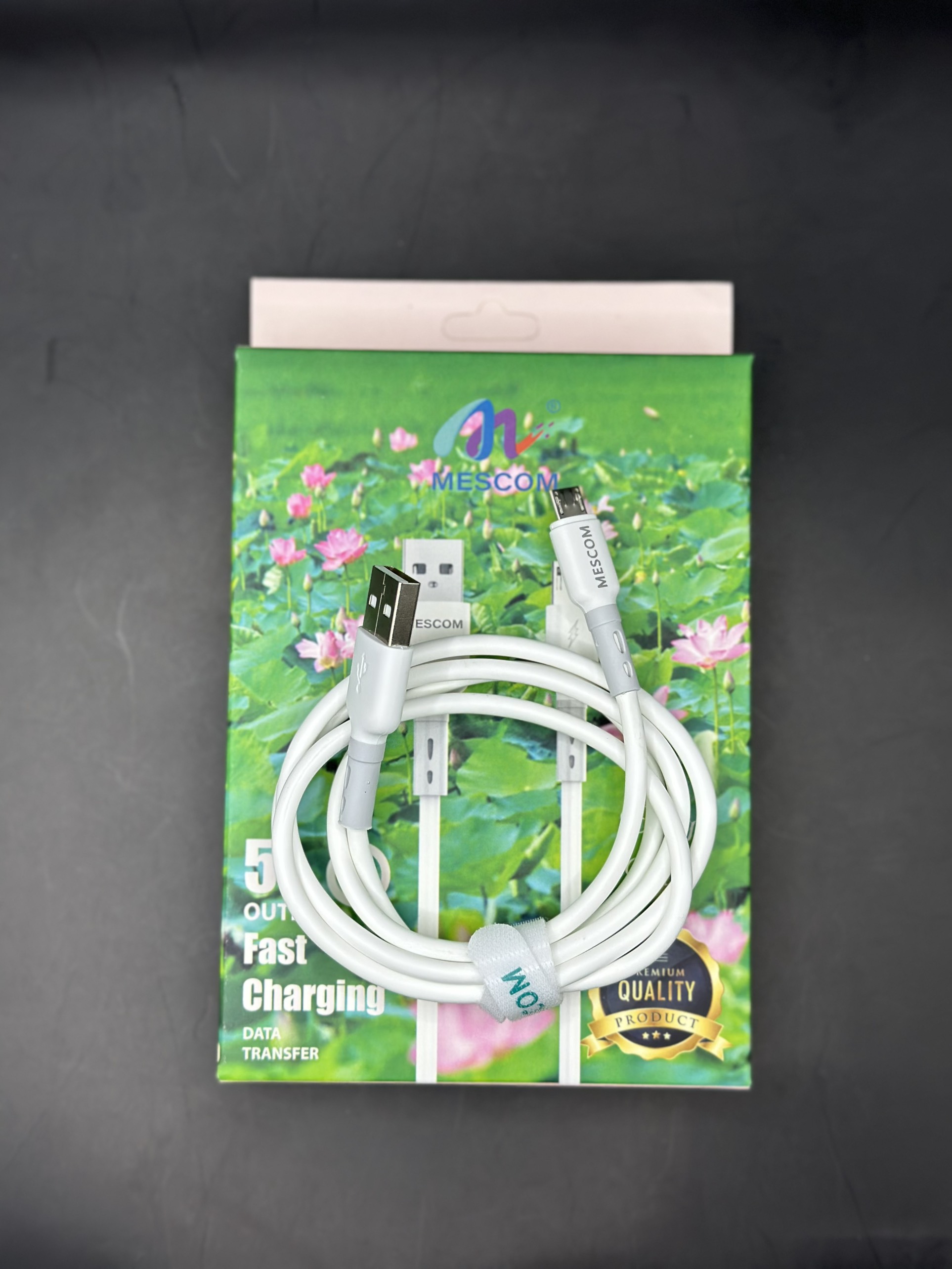 Dây cáp sạc Mescom MS9M tương thích nhiều loại máy