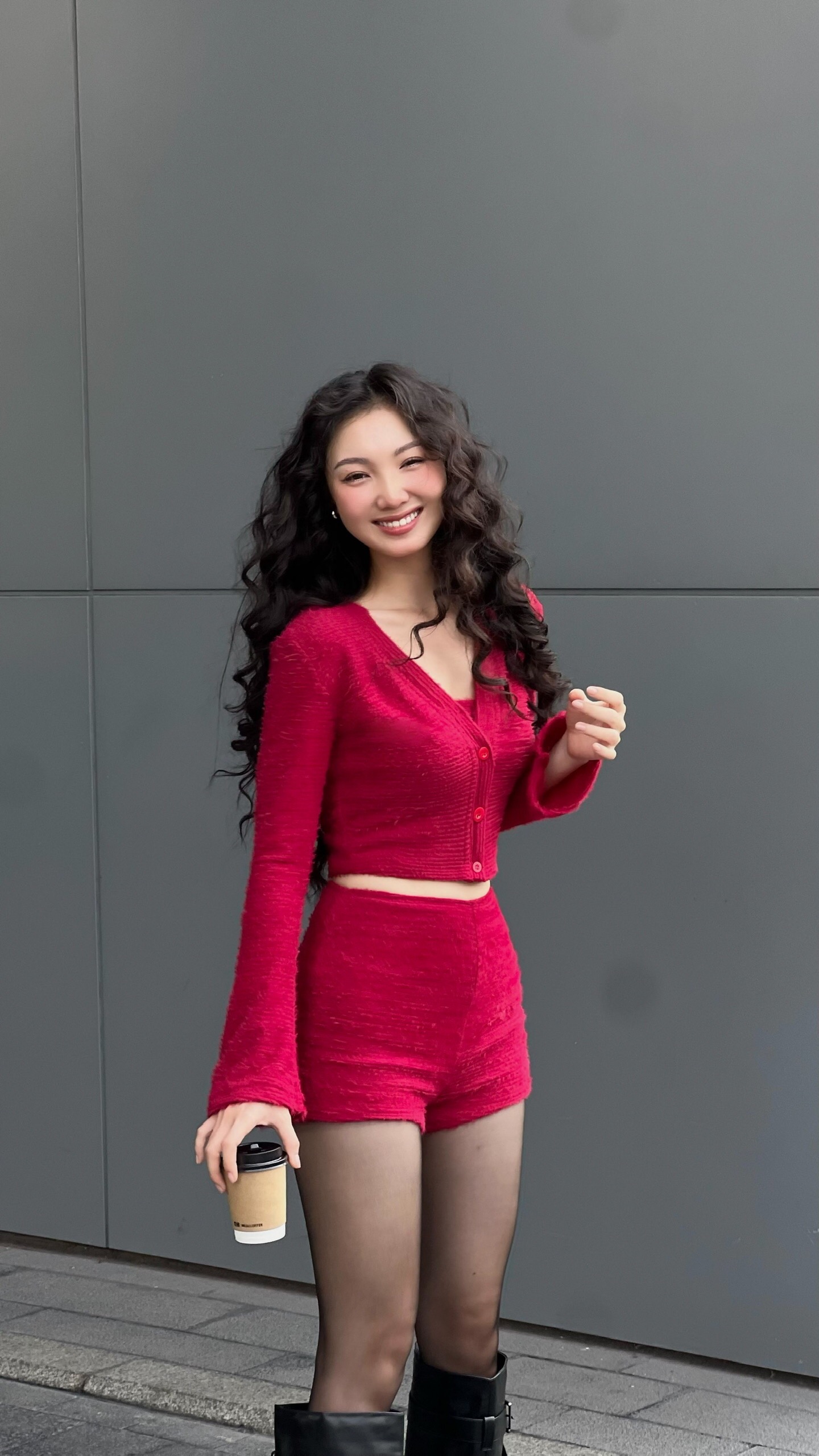 MÌ - SET ÁO TAY DÀI KÈM QUẦN - CRYSTAL SET