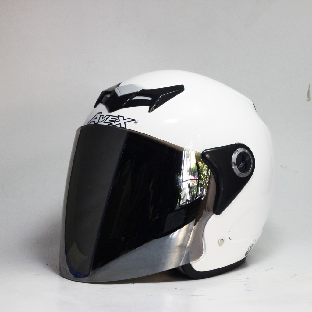 Kính mũ/nón bảo hiểm 3/4 AVEX SCORPION