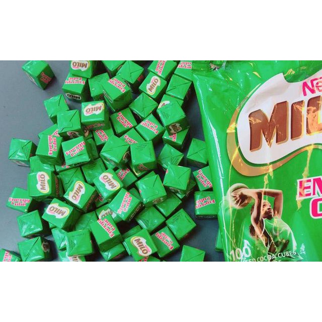 MILO viên cube,kẹo MILO nén lẻ 1 viên dùng thử
