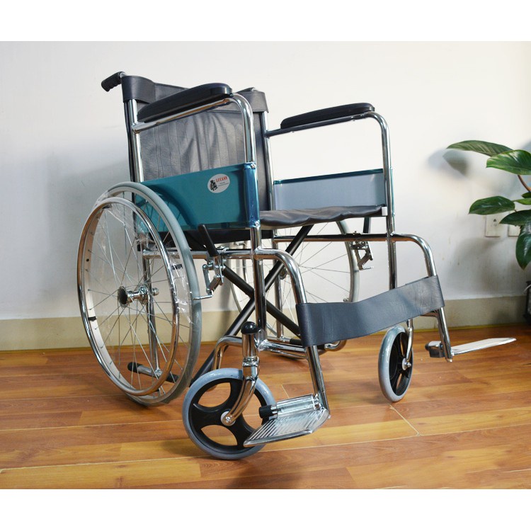 Xe Lăn Tay Vải Da Simili Lucass X-9(Xe lăn Lucass X9) (Tiêu Chuẩn Mỹ)