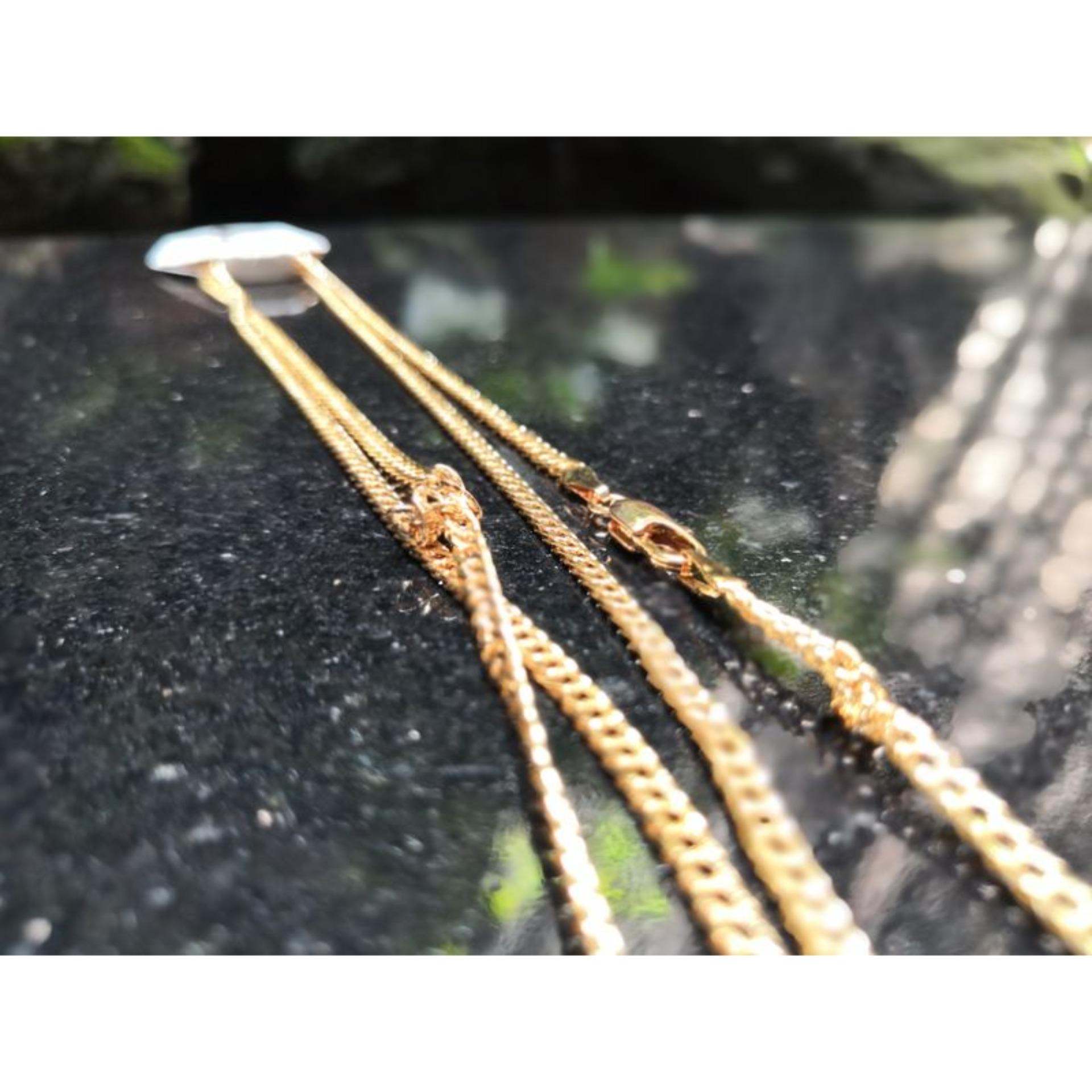 Dây chuyền mạ vàng 24k