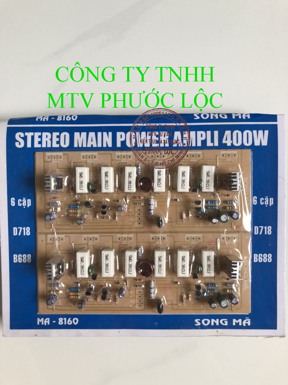 MẠCH CÔNG SUẤT AMPLY 12 SÒ 400W