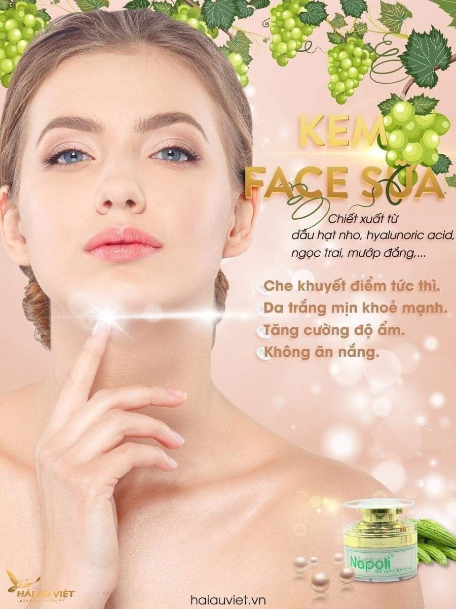 Kem Face Napoli Hải Âu Việt(Chính Hãng Giá Gốc)