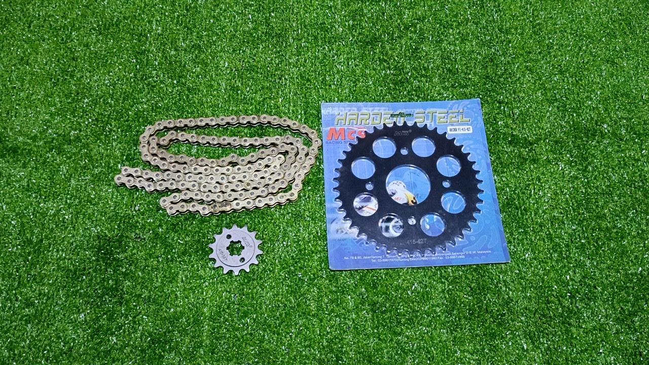 Sên nhông dĩa Raider Fi 14-39-40-41-42-43 MCS 415