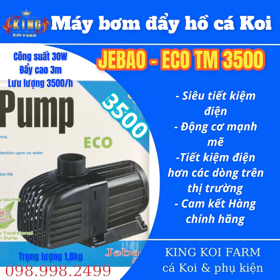 Máy bơm hồ cá - máy bơm đẩy jebao tm-10.000 tm-8.000 tm-6.500 tm-5.000 tm-3.500