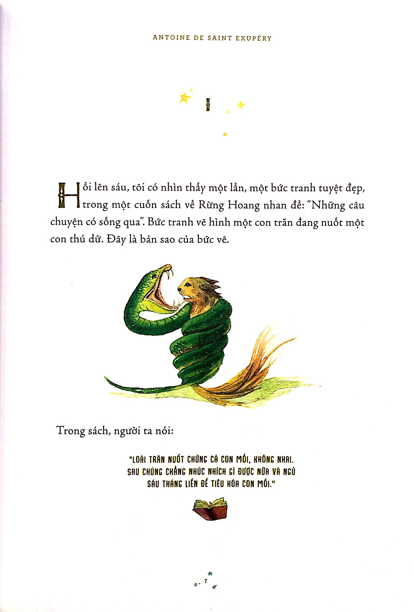 Fahasa - Hoàng Tử Bé (Bản Minh Hoạ Màu Việt - Bìa Cứng)