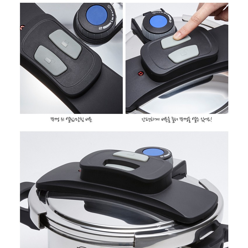 Nồi Áp Suất Lock&Lock One touch CCP227SLV 22cm (7L)