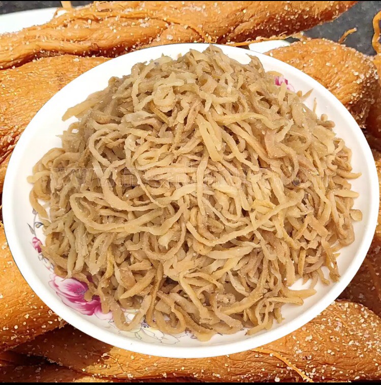 [HCM]500g xá bấu cắt sợi ( củ cải muối mặn)