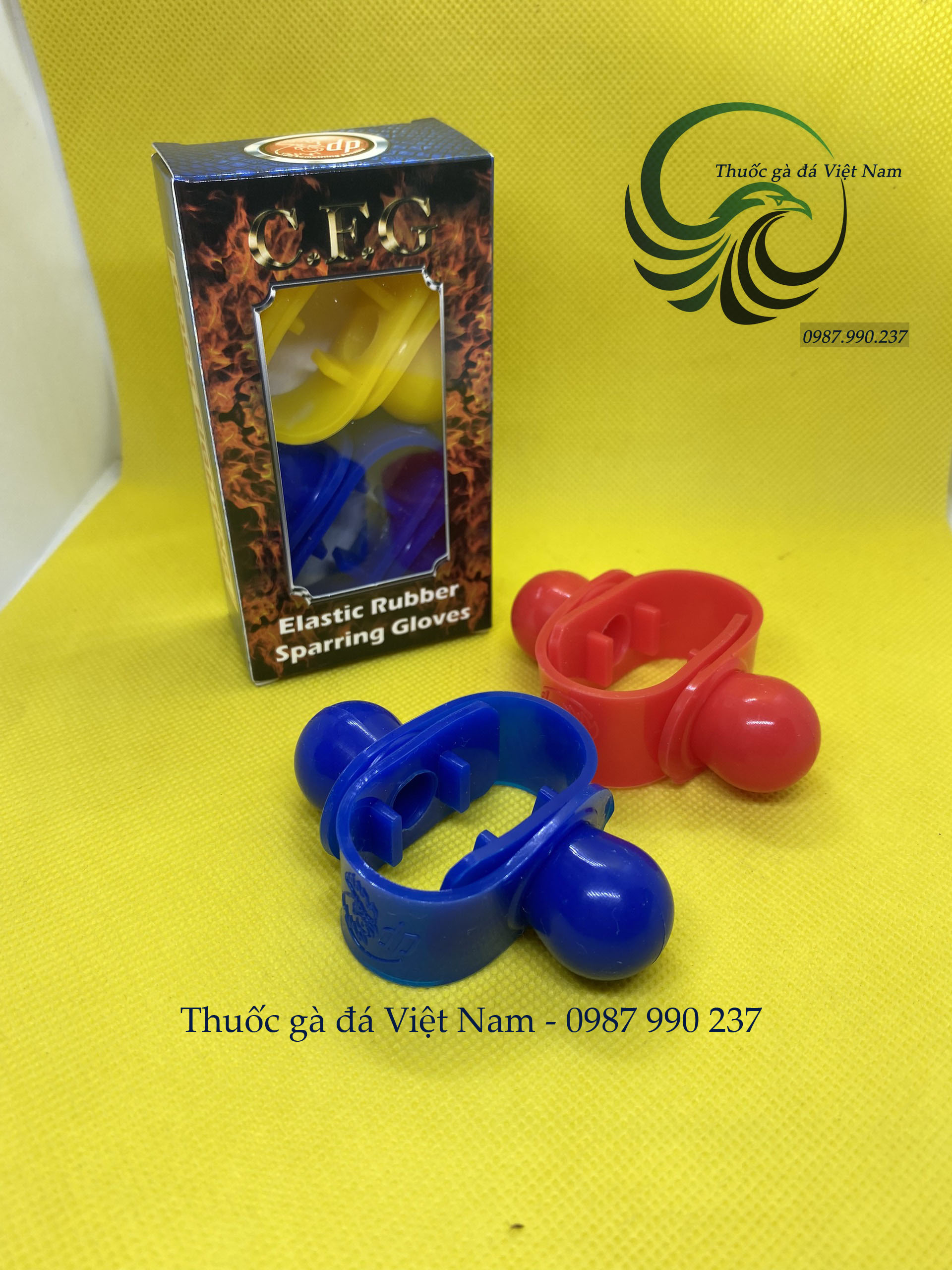 Bịt cựa cao su gà nòi (1 bộ 4 cái)
