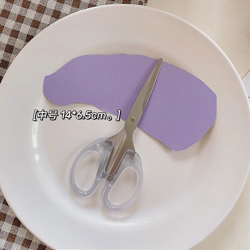 KÉO CẮT GIẤY DÁNG CẦM TRONG SUỐT