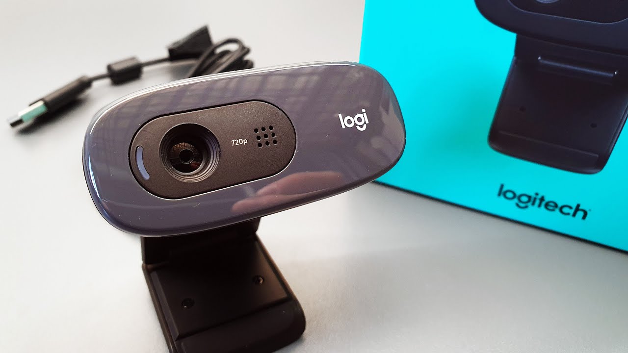 Webcam Logitech C270 HD - Dành cho Gọi Video góc rộng với micro giảm tiếng ồn và tự động chỉnh sáng, cắm và sử dụng ngay
