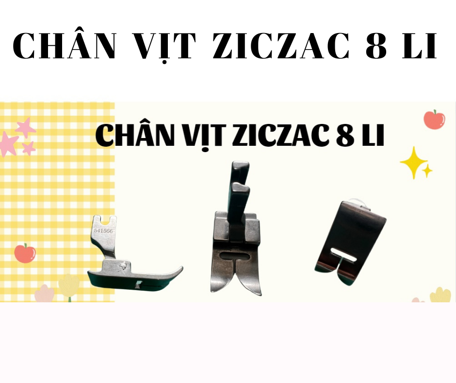 CHÂN VỊT ZICZAC 8 LI