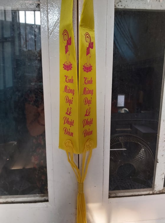 [HCM]Pháp y Phật đản - vải Phi vàng