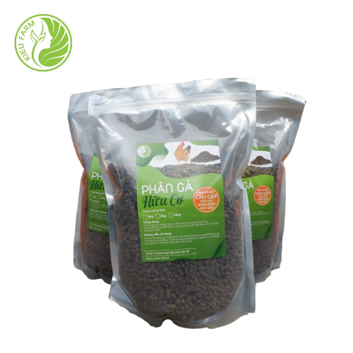 Phân gà hữu cơ nhập khẩu nén viên - 5kg