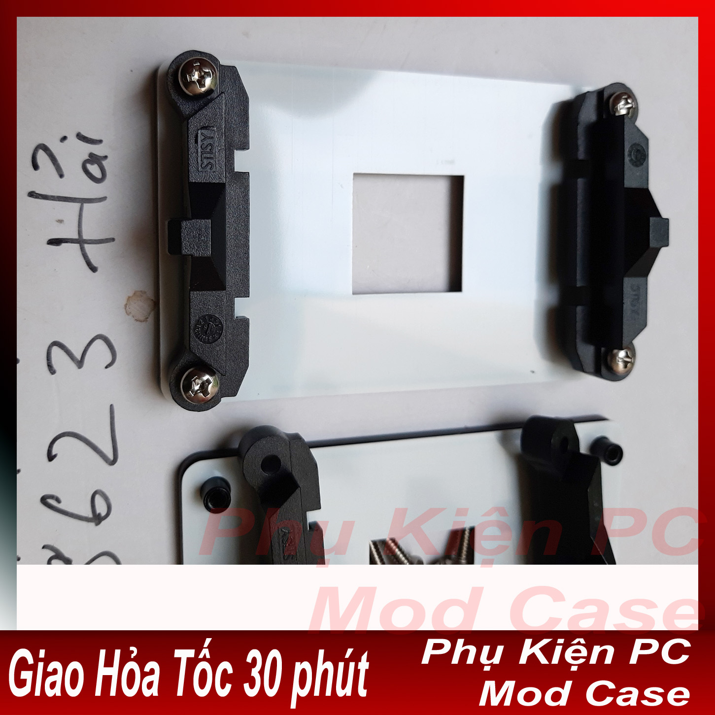 Bộ Backplate AM4 và ngàm nhựa Zin