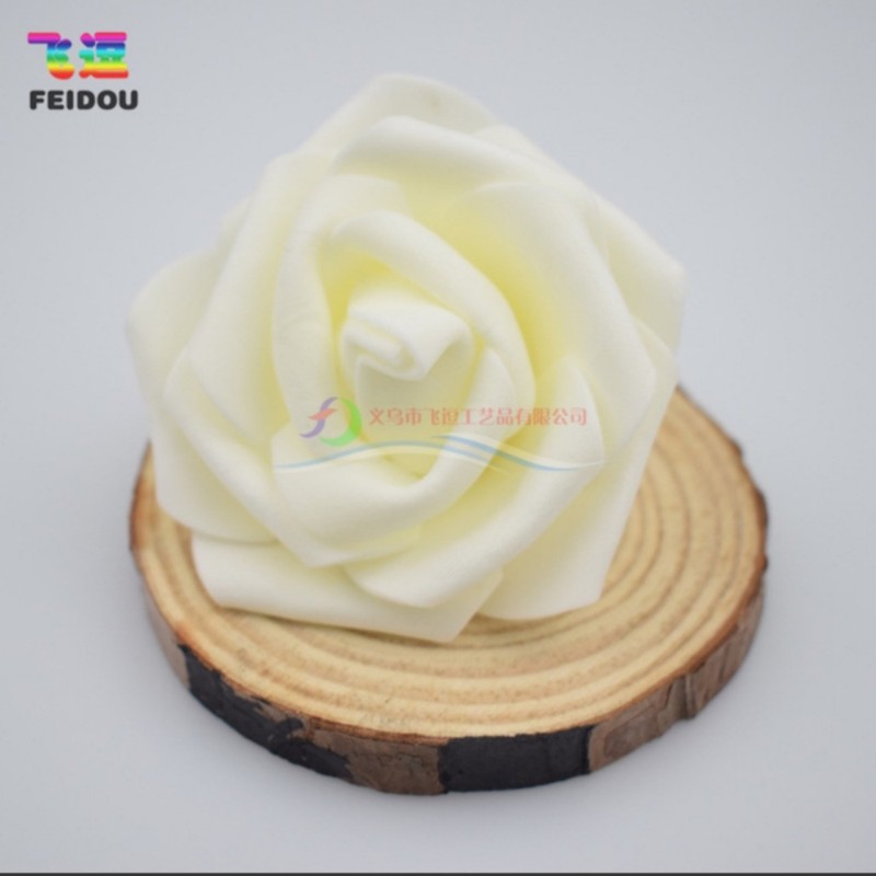 Túi 10 đâu hoa hồng xốp pu kích thước hoa 7cm