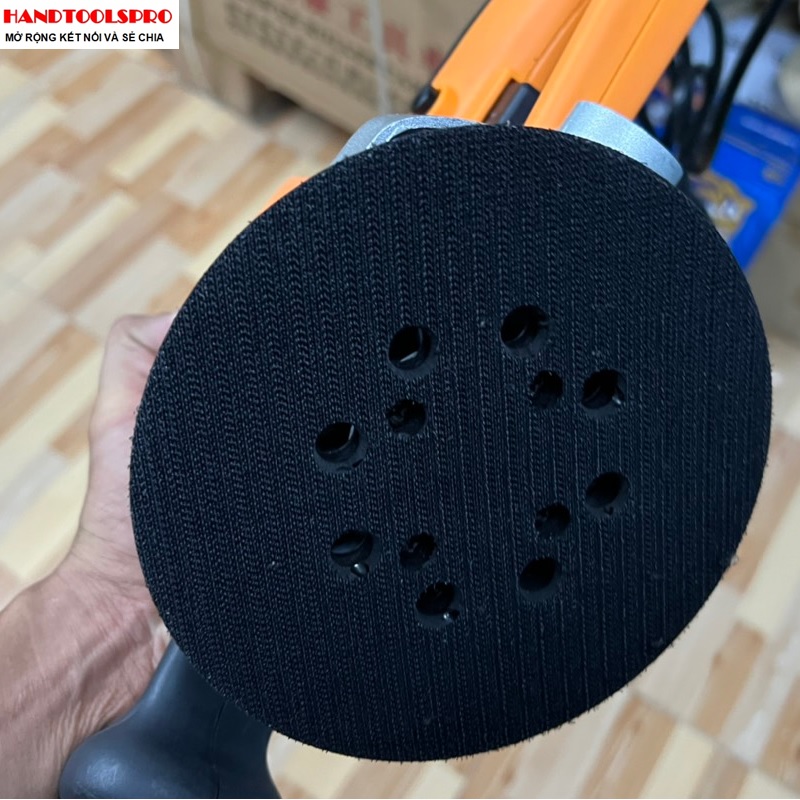 150mm Máy chà nhám tròn 450W siêu khỏe , siêu mạnh INGCO RS4501.2