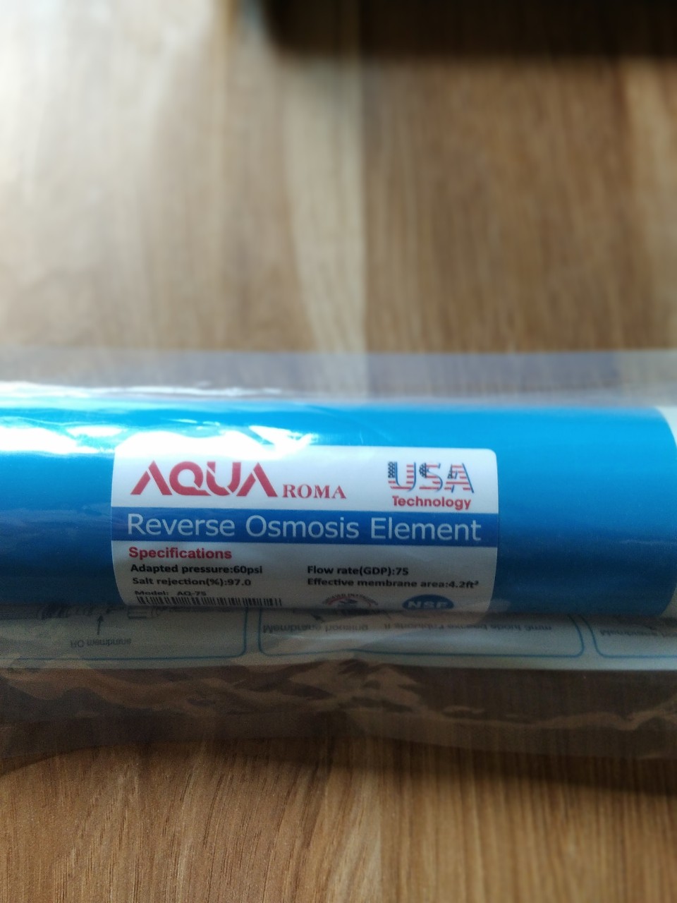 màng lọc nước ro Aqua 15 vòng