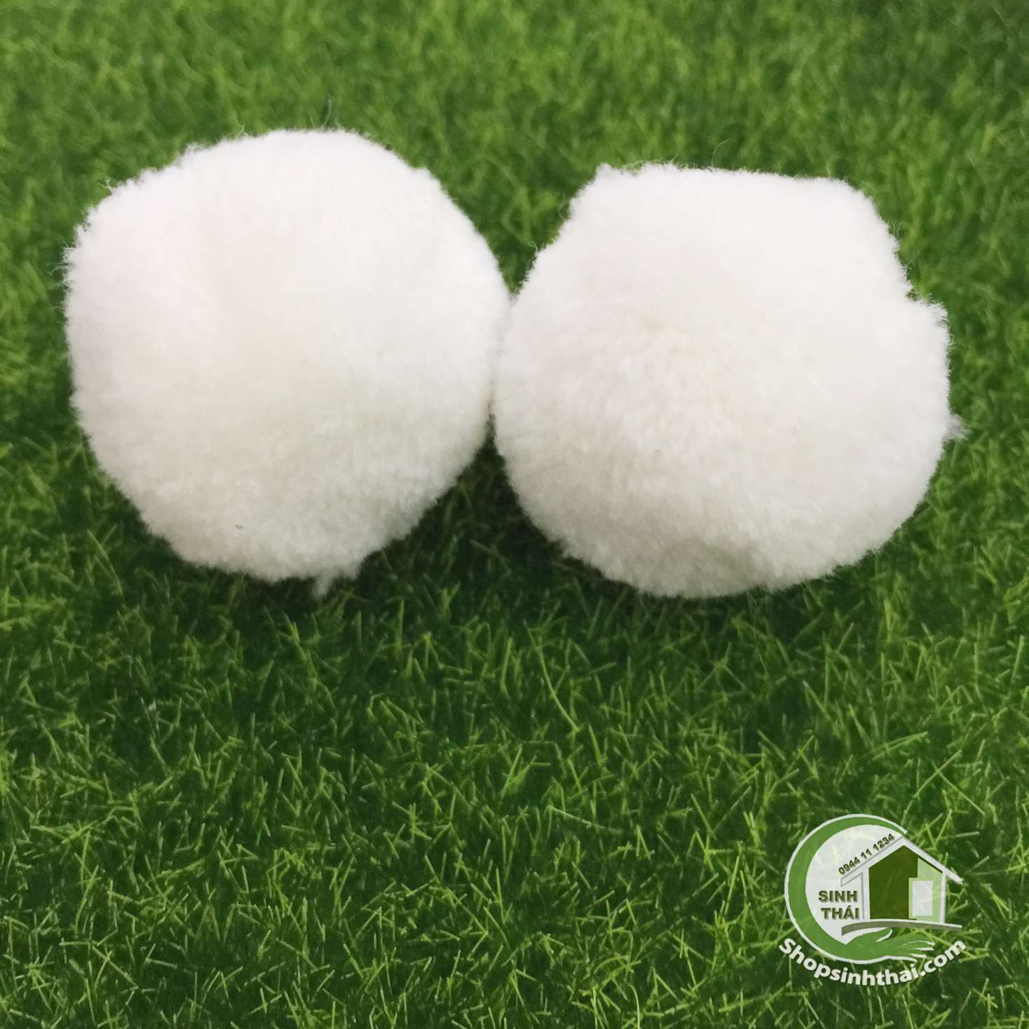 [HCM]Ba Cục Bông Len Tròn 3cm - Mmàu ngẫu nhiên