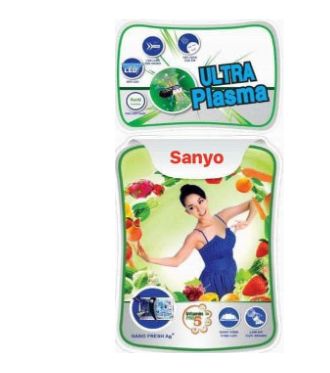 Tem Dán Tủ Lạnh Aqua Và Sanyo - Miếng Dán Tủ Lạnh Sanyo & Aqua ( Dán Bằng Băng Keo 2 Mặt )