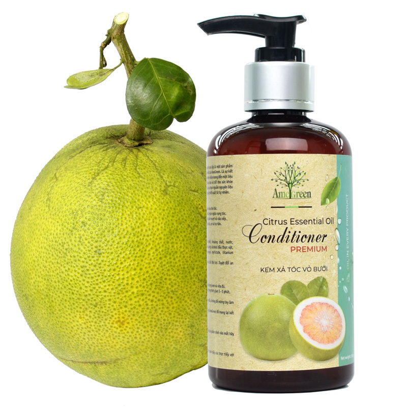 [HCM]Kem xả tóc vỏ bưởi cao cấp AmeGreen (250ml)