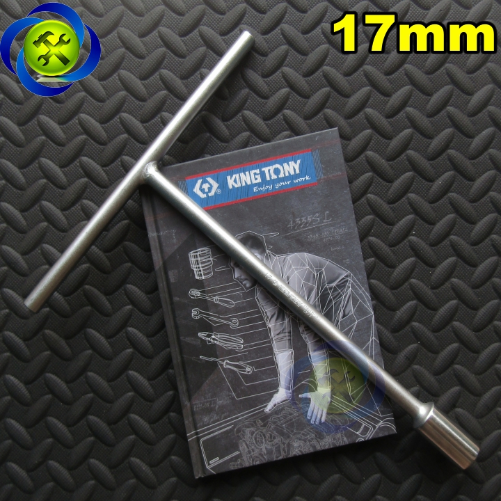 Tay vặn chữ t đầu 17mm kingtony 118417m loại dài 300mm
