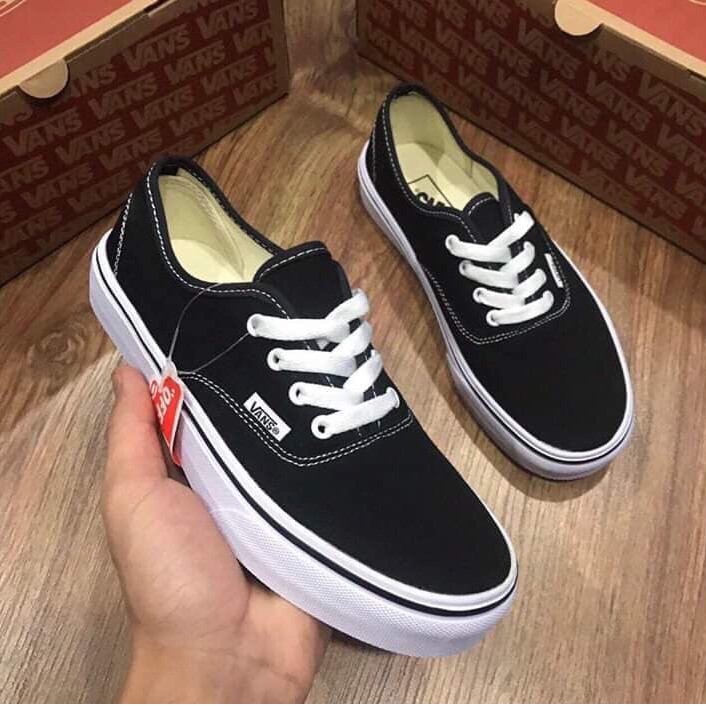 Giày Vans Classic màu Đen(All Black)[FULL BOX]