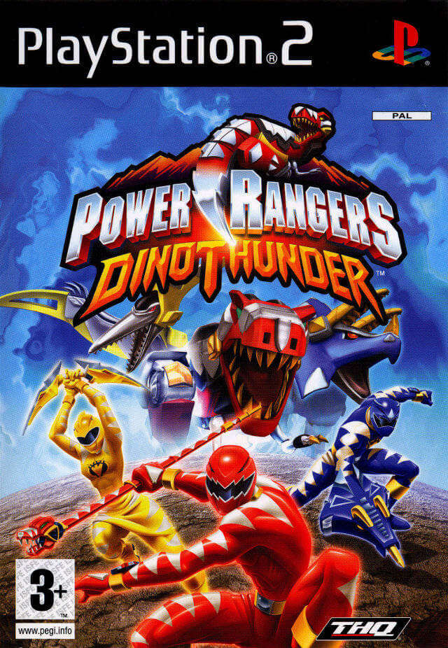 Game ps2 Power Ranger dino thunder