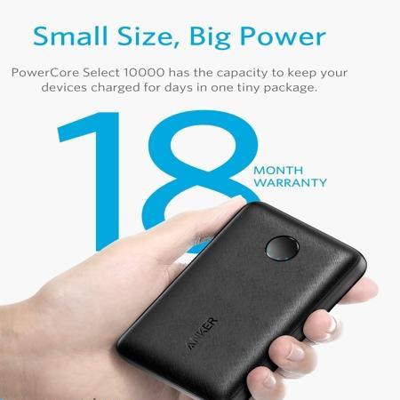 Pin dự phòng ANKER POWERCORE SELECT 10000MAH
