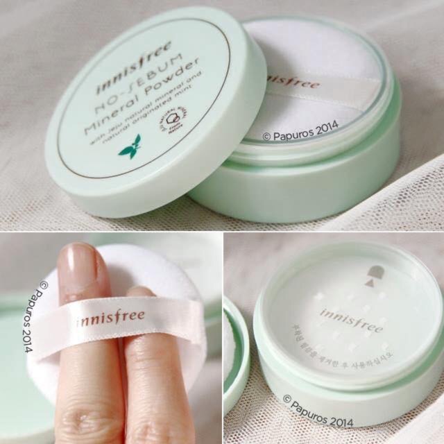 Phấn bột kiềm dầu Innisfree