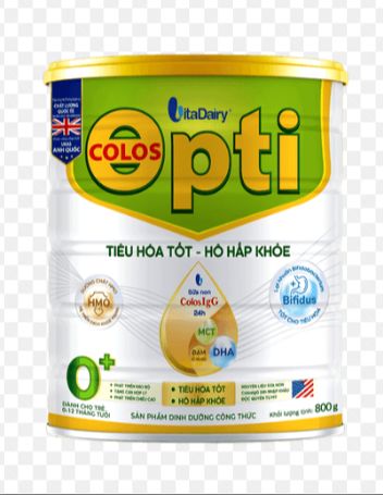 Sữa bột colos opti 0+