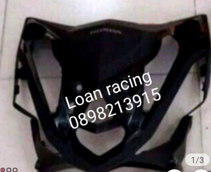 ỐP MẶT NẠ TRƯỚC NHỰA ĐEN WINNER HÀNG ZIN CHÍNH HÃNG HONDA