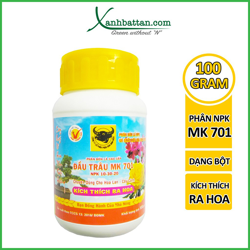Phân Bón Đầu Trâu Kích Ra Hoa Và Bật Mầm 701