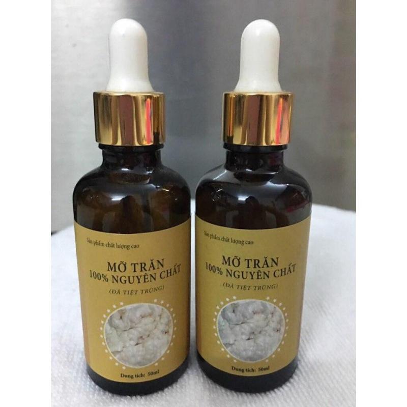 mỡ trăn gia nhiệt nguyên chất 100%