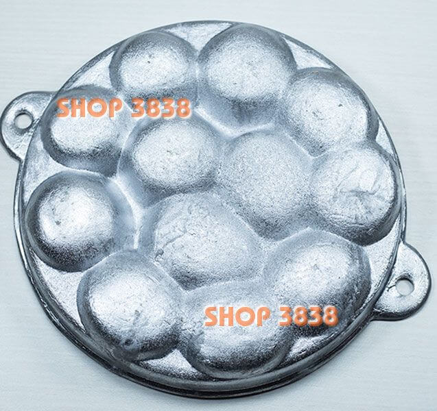 (Lựa Khuôn Lớn, Nhỏ)Khuôn Bánh Bông Lan Nướng 12 Bánh 