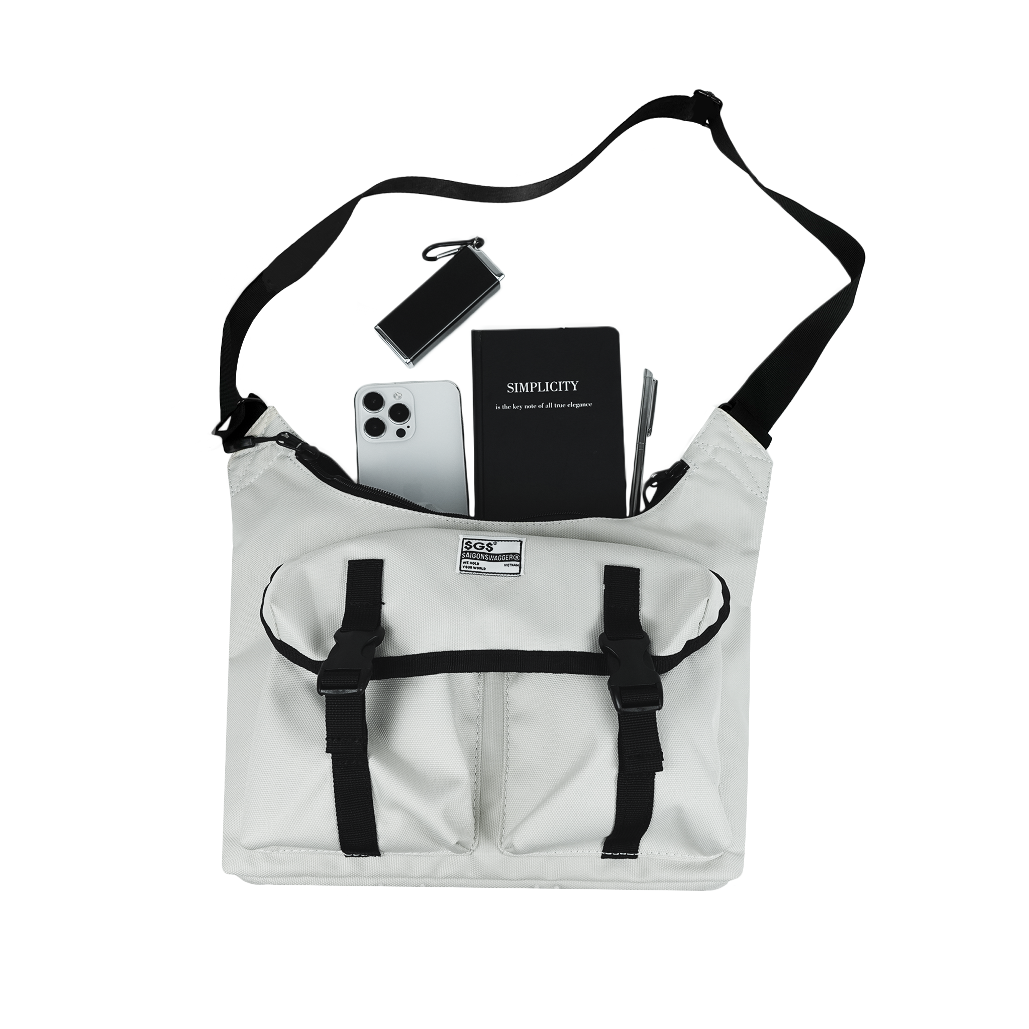Túi Đeo Chéo Nam, Nữ SAIGON SWAGGER® SGS Loop Bag