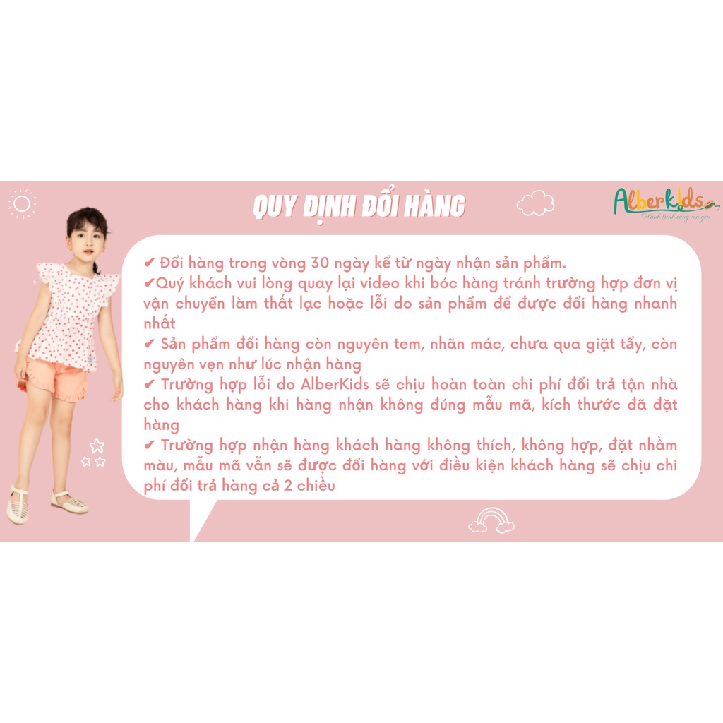 Quần Chip Bé Gái Alberkids [Ql01]