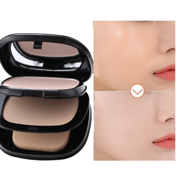 Phấn Phủ Hai Lớp Nature Full Coverage Face Pressed Powder Face Lasting Compact Powder