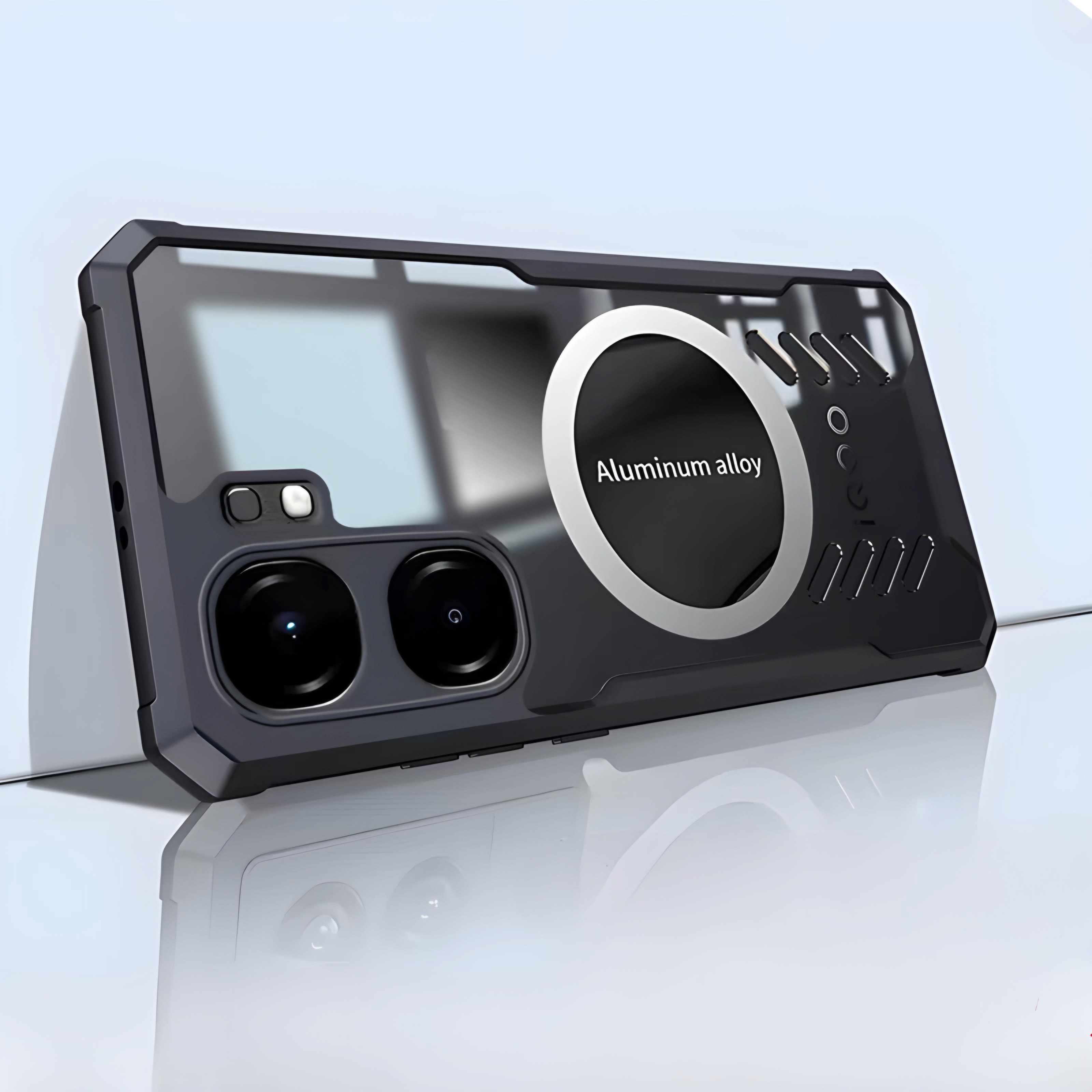 Ốp lưng iQOO Neo 9 / Neo 9 Pro / Neo 9s Pro tản nhiệt chống sốc thể thao lưng trong viền màu