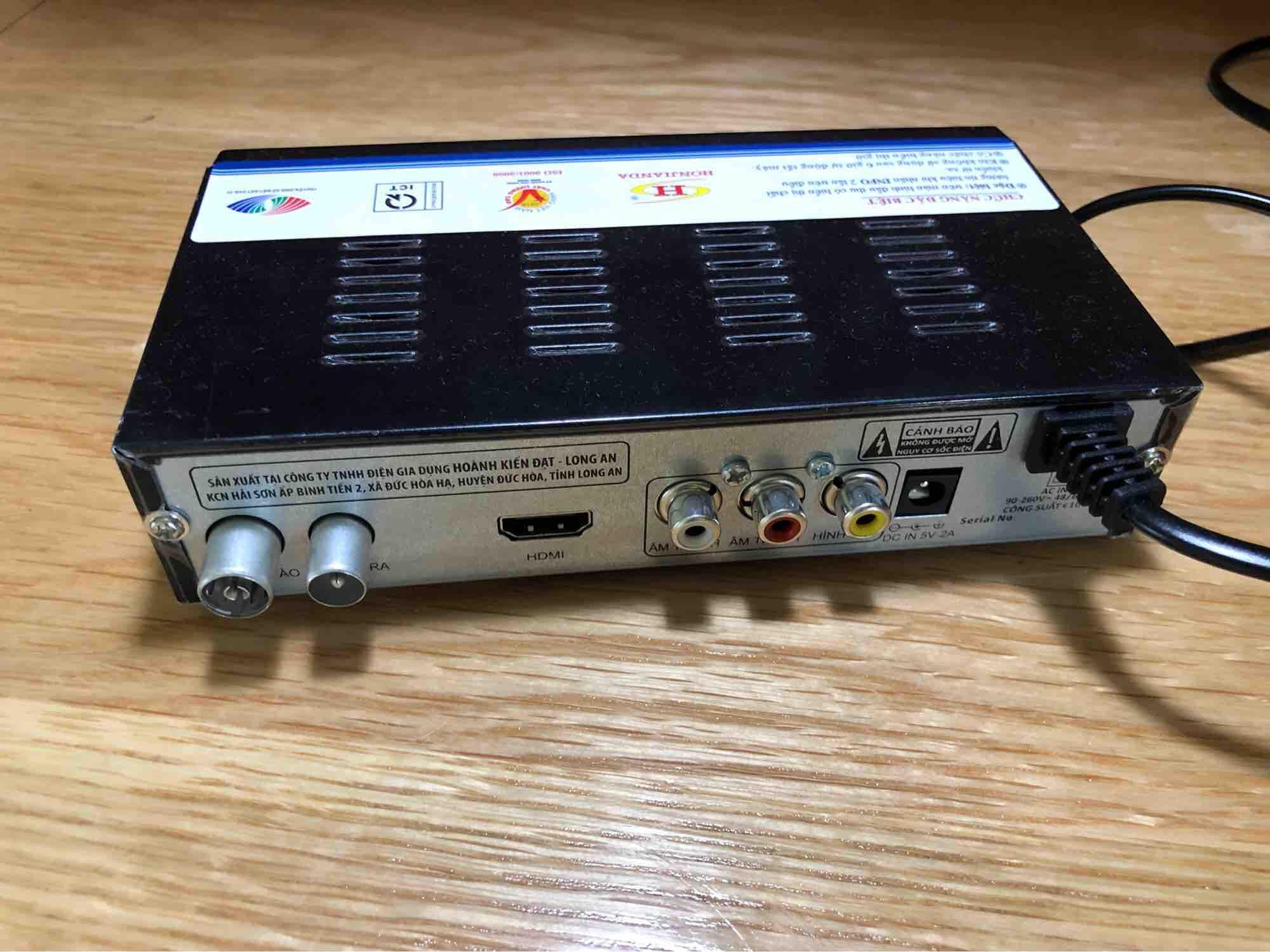 ĐẦU THU TRUYỀN HÌNH KỸ THUẬT SỐ MẶT ĐẤT DVB-T2
