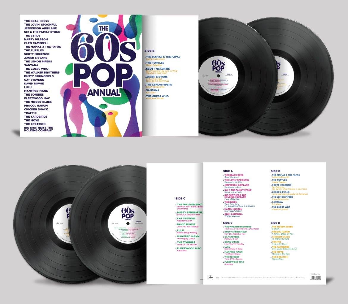 Đĩa than - LP - 60 Pop Annual - New vinyl record