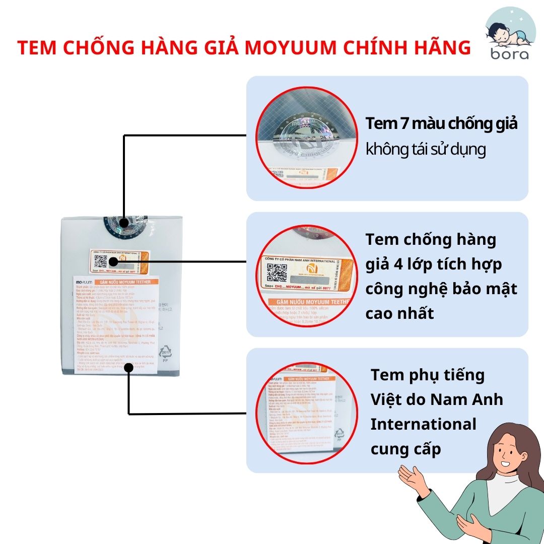 Gặm nướu Moyuum Hàn Quốc cao cấp chính hãng