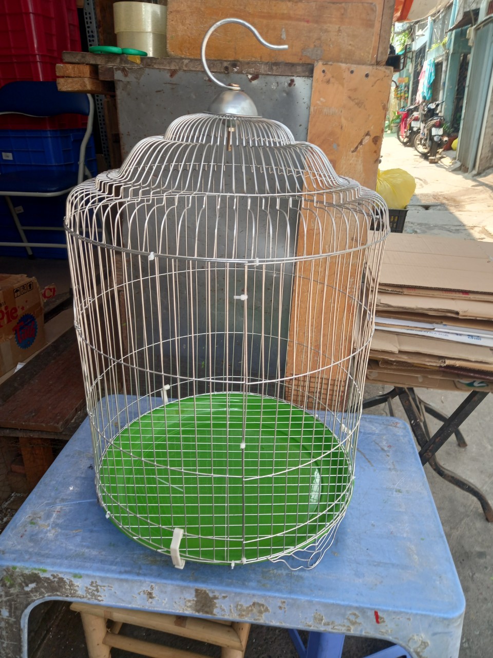 Lồng kẽm nuôi chào mào , chim sáo  40x55 cm
