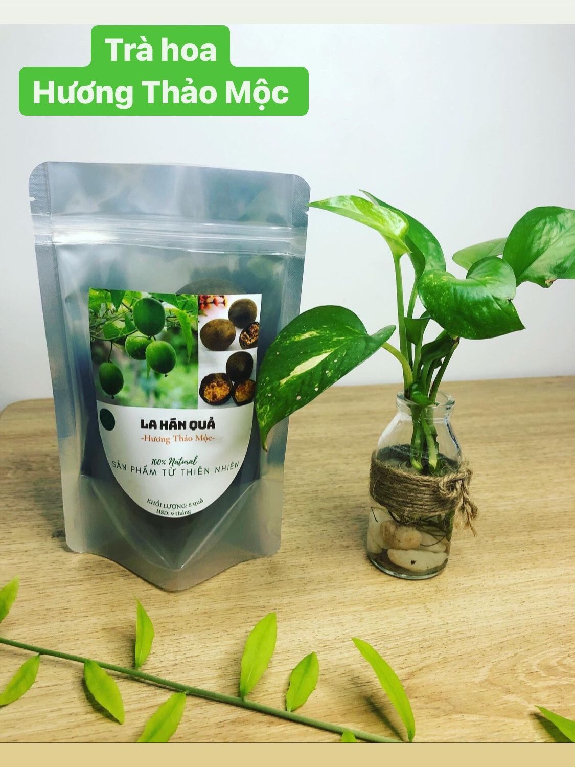 Quả La Hán (Thanh Nhiệt - Mát Gan) - Trà Hoa Natural Thảo Mộc
